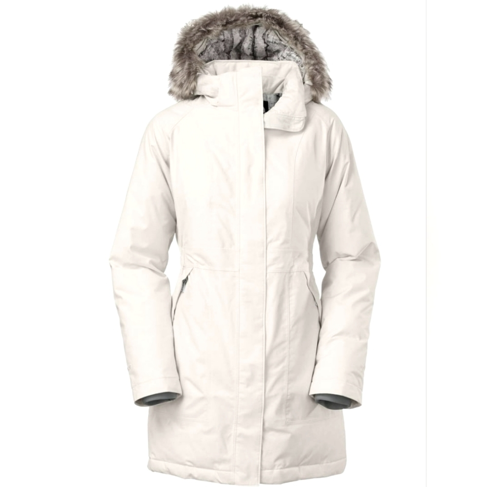 The North Face Arctic Coat White Parka Jacket HyVent Women XL